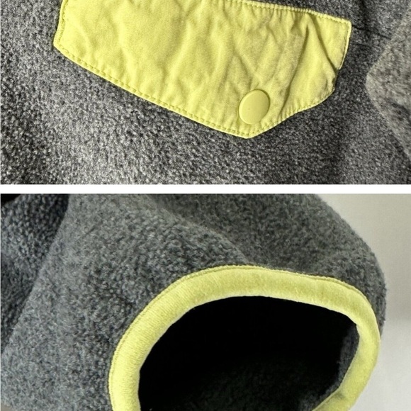 Size XS Patagonia Sweater Women Grey Multi Fleece Pullover Synchilla Jacket - Picture 4 of 6